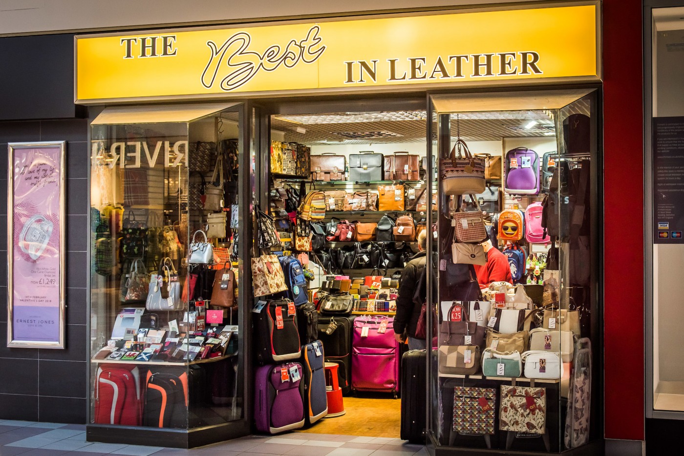 The Best in Leather at St John's Shopping Centre